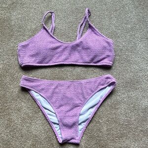 Purple bikini